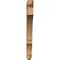 Ekena Millwork Balboa Craftsman Rough Sawn Bracket, Western Red Cedar, 4"W x 34"D x 42"H BKT04X34X42BOA04RWR - alternate 3